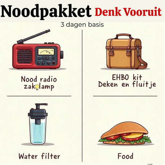 Noodpakket Compleet eerste 3 dagen